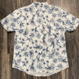 Onia Floral Button Up Shirt